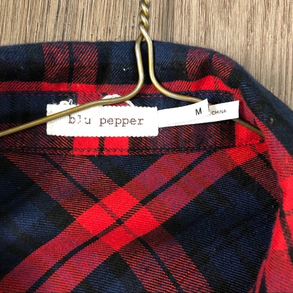 Blu Pepper Flannel - Picture 4 of 7